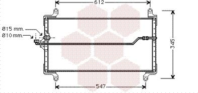 Van Wezel 17005202 - Lauhdutin, ilmastointilaite inparts.fi