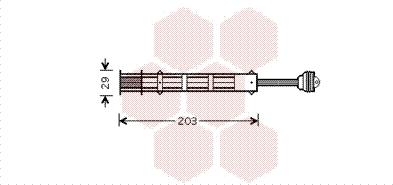 Van Wezel 1700D282 - Kuivain, ilmastointilaite inparts.fi