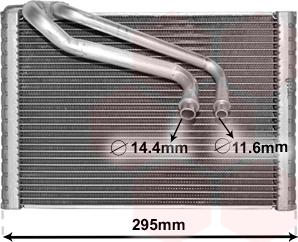 Van Wezel 1700V443 - Höyrystin, ilmastointilaite inparts.fi