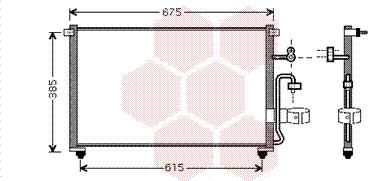 Van Wezel 81005063 - Lauhdutin, ilmastointilaite inparts.fi