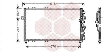 Van Wezel 83005014 - Lauhdutin, ilmastointilaite inparts.fi