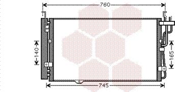 Van Wezel 83005104 - Lauhdutin, ilmastointilaite inparts.fi