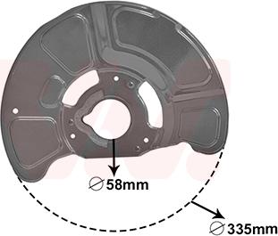 Van Wezel 3044371 - Jarrukilpi inparts.fi