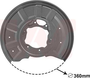 Van Wezel 3044373 - Jarrukilpi inparts.fi