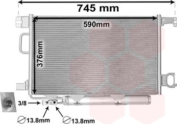 Van Wezel 30005435 - Lauhdutin, ilmastointilaite inparts.fi