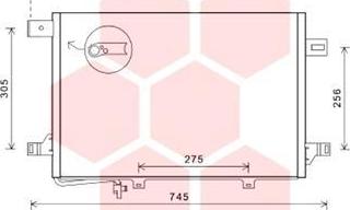 Van Wezel 30005572 - Lauhdutin, ilmastointilaite inparts.fi