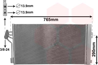 Van Wezel 30005352 - Lauhdutin, ilmastointilaite inparts.fi