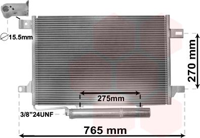 Van Wezel 30005382 - Lauhdutin, ilmastointilaite inparts.fi