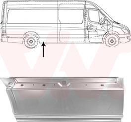 Van Wezel 3083142 - Kylkipaneli inparts.fi