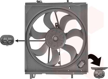 Van Wezel 3391746 - Tuuletin, moottorin jäähdytys inparts.fi