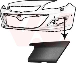 Van Wezel 3753491 - Puskurin pinta inparts.fi