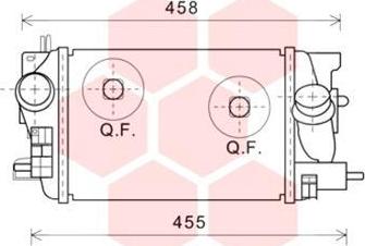 Van Wezel 37004593 - Välijäähdytin inparts.fi