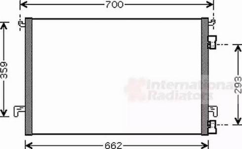 Van Wezel 37005334 - Lauhdutin, ilmastointilaite inparts.fi