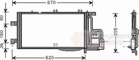 Van Wezel 37005370 - Lauhdutin, ilmastointilaite inparts.fi