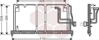 Van Wezel 37005225 - Lauhdutin, ilmastointilaite inparts.fi