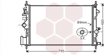 Van Wezel 37002468 - Jäähdytin,moottorin jäähdytys inparts.fi