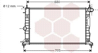 Van Wezel 37002323 - Jäähdytin,moottorin jäähdytys inparts.fi