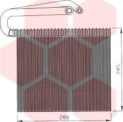 Van Wezel 3700V399 - Höyrystin, ilmastointilaite inparts.fi