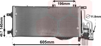 Van Wezel 37015370 - Lauhdutin, ilmastointilaite inparts.fi