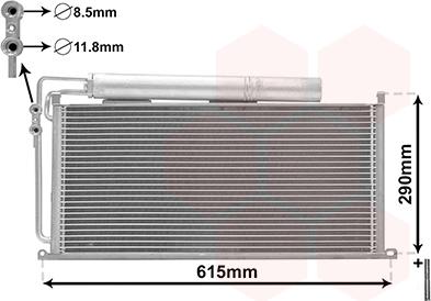 Van Wezel 29005007 - Lauhdutin, ilmastointilaite inparts.fi