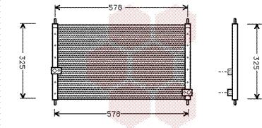 Van Wezel 25005062 - Lauhdutin, ilmastointilaite inparts.fi