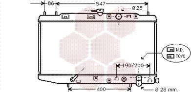 Van Wezel 25002064 - Jäähdytin,moottorin jäähdytys inparts.fi