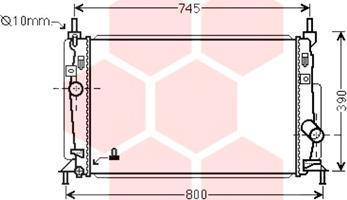 Van Wezel 27002246 - Jäähdytin,moottorin jäähdytys inparts.fi