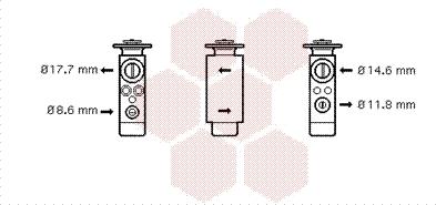 Van Wezel 74001048 - Paisuntaventtiili, ilmastointilaite inparts.fi