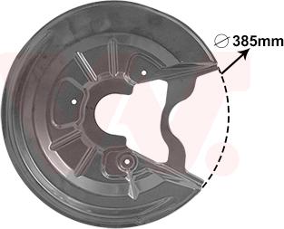 Van Wezel 7623373 - Jarrukilpi inparts.fi