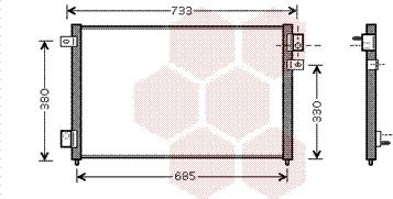 Van Wezel 77005036 - Lauhdutin, ilmastointilaite inparts.fi