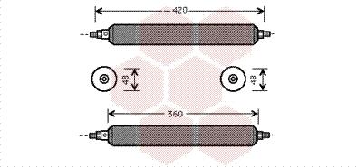 Van Wezel 7700D003 - Kuivain, ilmastointilaite inparts.fi