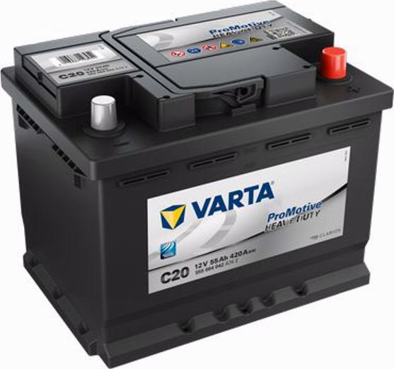 Varta 555 064 042 - Käynnistysakku inparts.fi