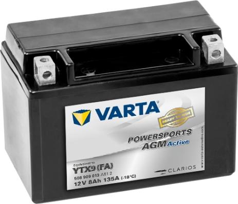 Varta 508909013A512 - Käynnistysakku inparts.fi