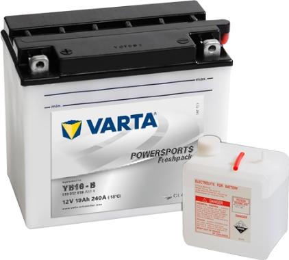 Varta 519012019A514 - Käynnistysakku inparts.fi