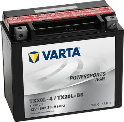 Varta 518901025I314 - Käynnistysakku inparts.fi