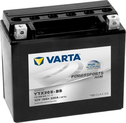 Varta 518908032A514 - Käynnistysakku inparts.fi