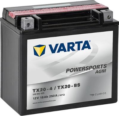 Varta 518902025I314 - Käynnistysakku inparts.fi