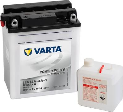 Varta 512011016I314 - Käynnistysakku inparts.fi