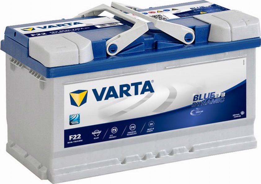 Varta 580500073 - Käynnistysakku inparts.fi