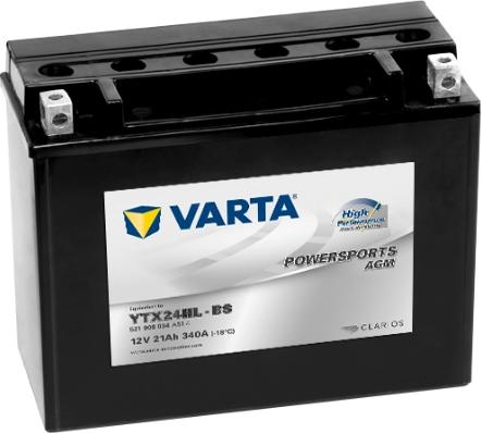 Varta 521908034A514 - Käynnistysakku inparts.fi