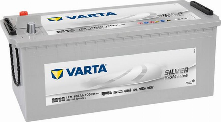 Varta 680 108 100 - Käynnistysakku inparts.fi