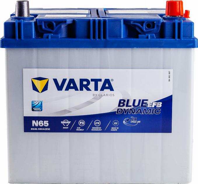 Varta N65 - Käynnistysakku inparts.fi