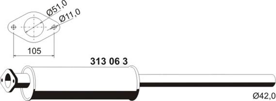 VEGAZ FS-569ERNS - Etuäänenvaimentaja inparts.fi