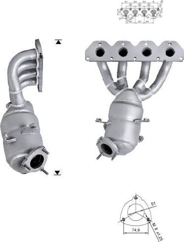 VEGAZ OK-340 - Katalysaattori inparts.fi