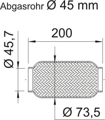 VEGAZ OR-236ERNS - Joustoputki, pakoputkisto inparts.fi