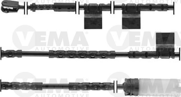 VEMA 117456 - Kulumisenilmaisin, jarrupala inparts.fi