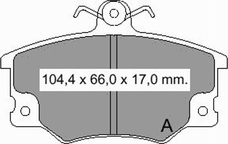 VEMA 832221 - Jarrupala, levyjarru inparts.fi