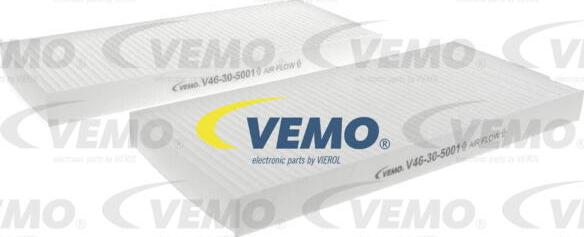 Vemo V46-30-5001 - Suodatin, sisäilma inparts.fi