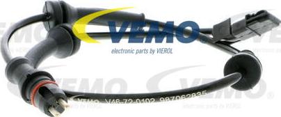 Vemo V46-72-0102 - ABS-anturi inparts.fi