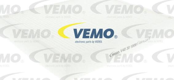 Vemo V40-30-1006 - Suodatin, sisäilma inparts.fi
